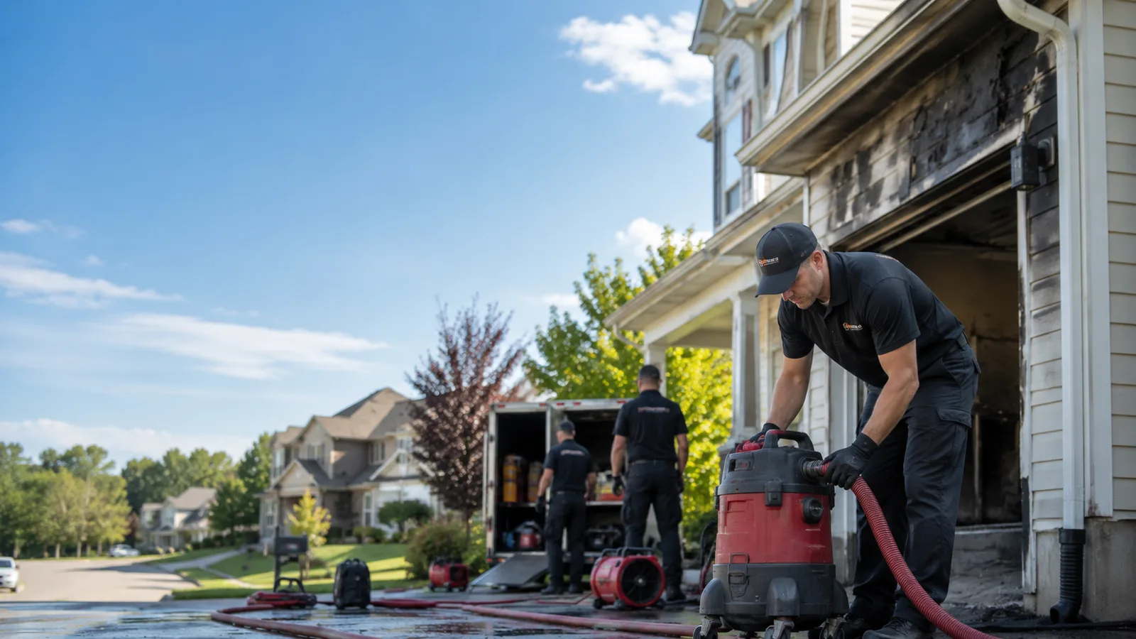 Fire And Smoke Damage Restoration in Mount Summit, IN near me
